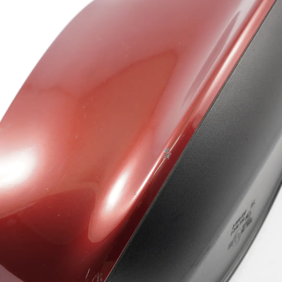 Door Wing Mirror BMW X1 E84 Right O/S Auto Dip Vermilionrot Vermillion Red A82