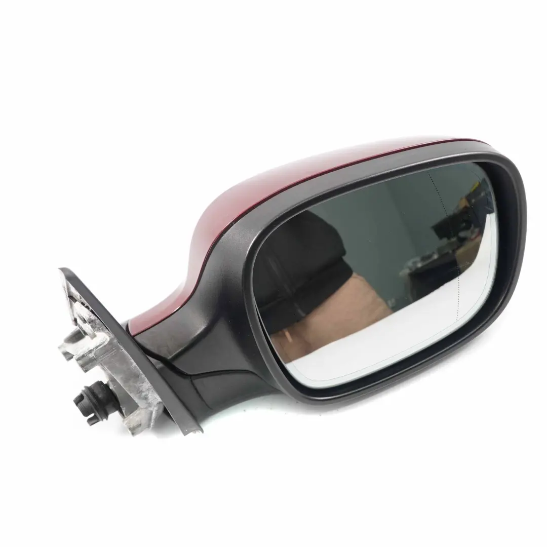 Door Wing Mirror BMW X1 E84 Right O/S Auto Dip Vermilionrot Vermillion Red A82