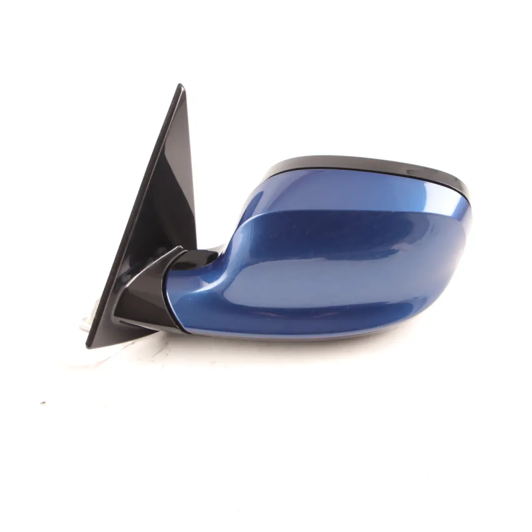 BMW X1 E84 Wing Mirror Heated Door Left N/S Le Mans Blau Blue Metallic - 381