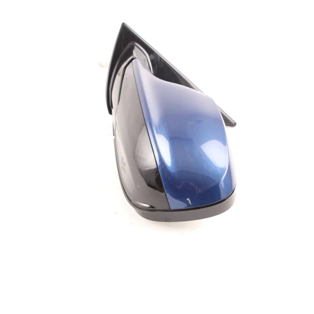 BMW X1 E84 Wing Mirror Heated Door Left N/S Le Mans Blau Blue Metallic - 381