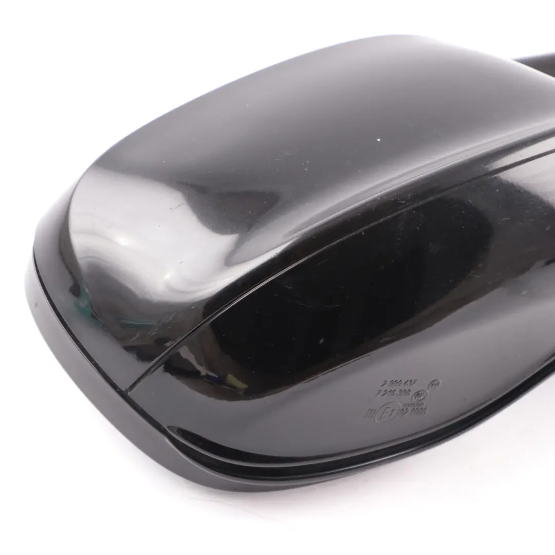 BMW X1 E84 Wing Mirror High Gloss Heated Door Right O/S Black Sapphire - 475