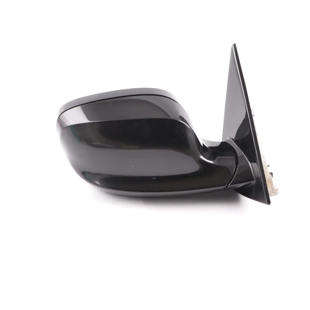 BMW X1 E84 Wing Mirror High Gloss Heated Door Right O/S Black Sapphire - 475