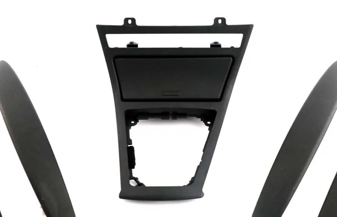 BMW X3 Series 2 E83 Set Trim Strip Door Gearshift Cover Schiefergrau DK Black