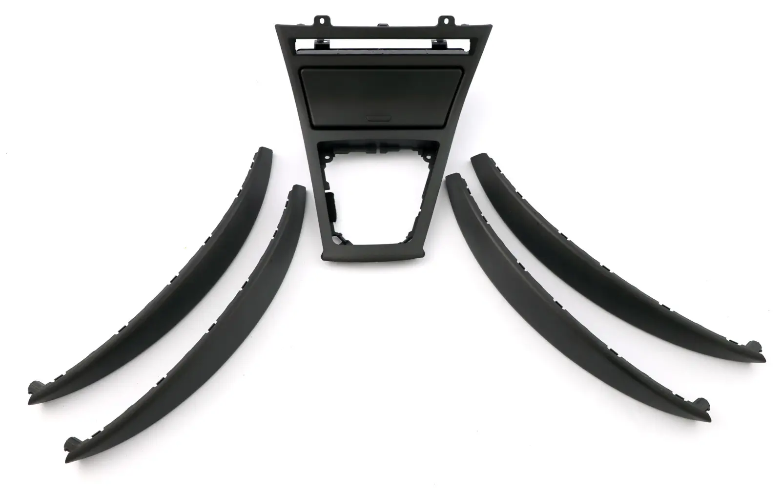 BMW X3 Series 4 E83 Set Trim Strip Door Gearshift Cover Schiefergrau DK Black