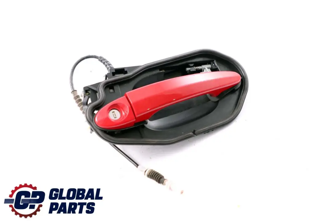 BMW X3 Series E83 Complete Front Right Grab Handle O/S Karmesinrot A61