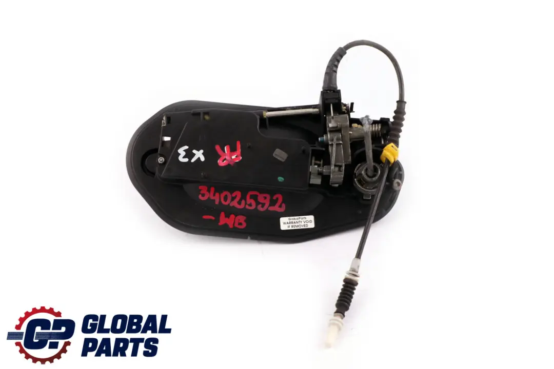 BMW X3 E83 Complete Front Right Grab Handle O/S Bluewater Metallic 896