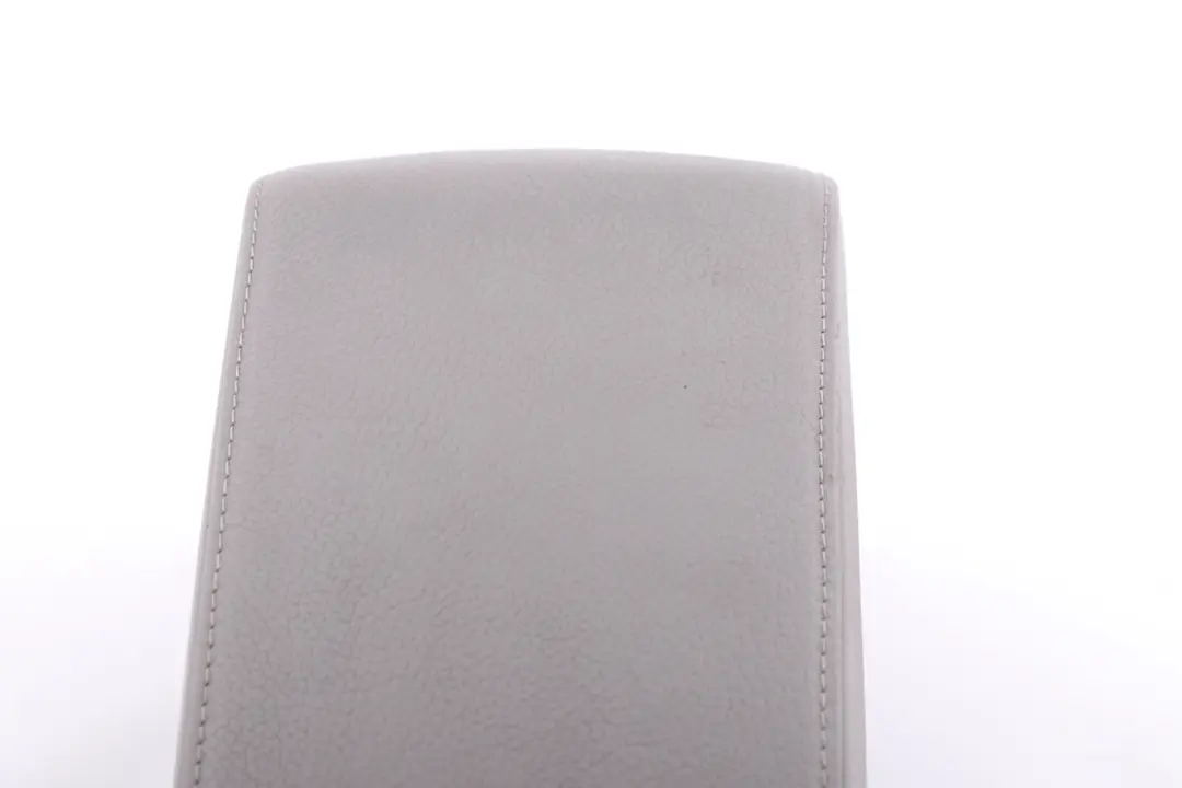 BMW X3 Series 1 E83 Cover Armrest Front Leather Grey Grau 3414248