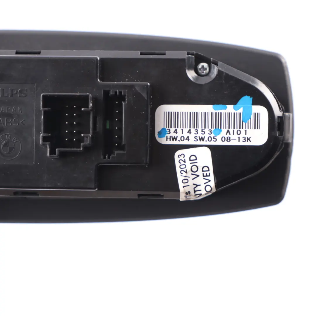 BMW X3 E83 Driver's Side Right O/S Window Lifter Switch Black 3414353