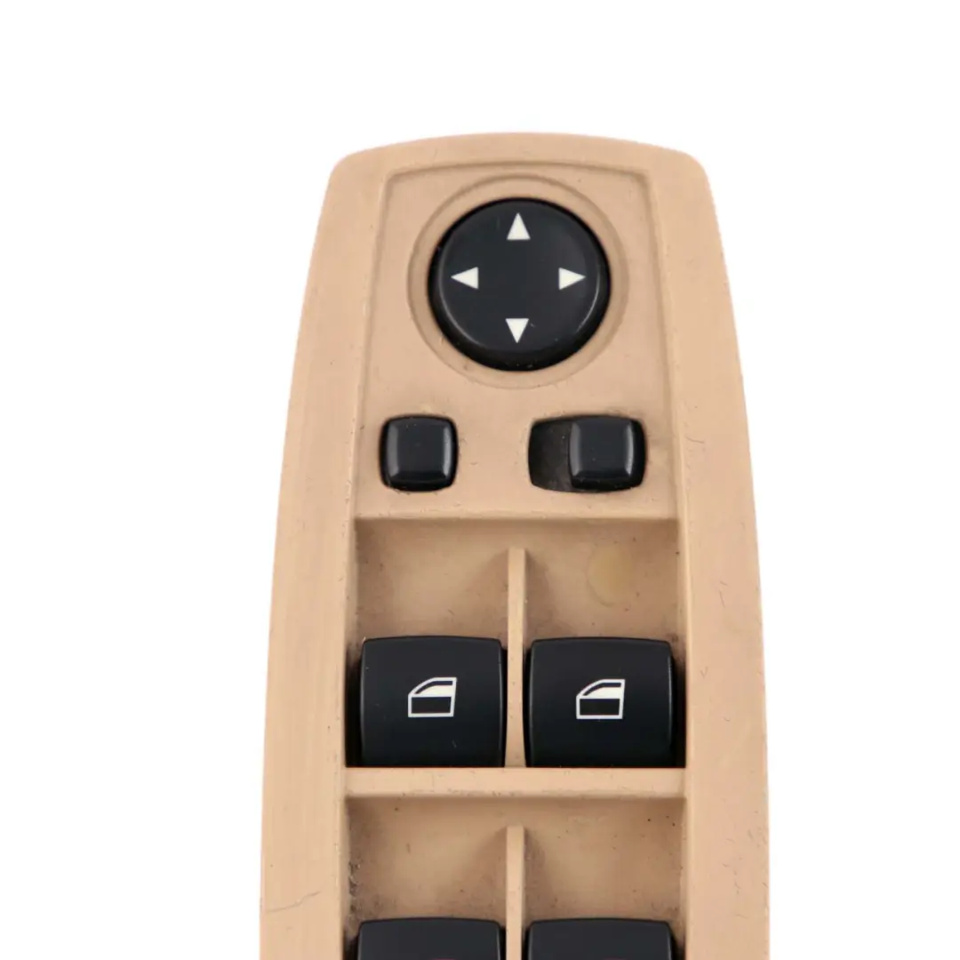 BMW X3 E83 Window Lifter Switch Power Fold Driver's Side Sandbeige Beige 3414355