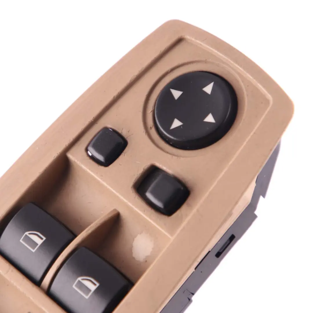 BMW X3 E83 Window Lifter Switch Power Fold Driver's Side Sandbeige Beige 3414355