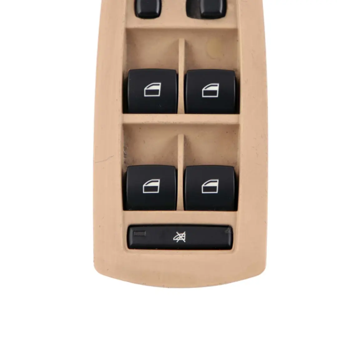 BMW X3 E83 Window Lifter Switch Power Fold Driver's Side Sandbeige Beige 3414355