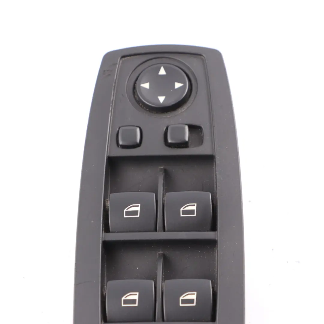 BMW X3 E83 Window Lifter Switch Power Fold Driver's Side Panel Black 3414355