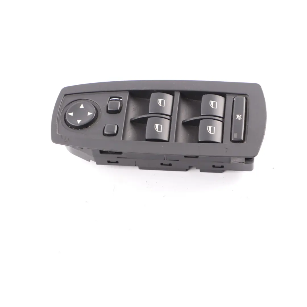 BMW X3 E83 Window Lifter Switch Power Fold Driver's Side Panel Black 3414355