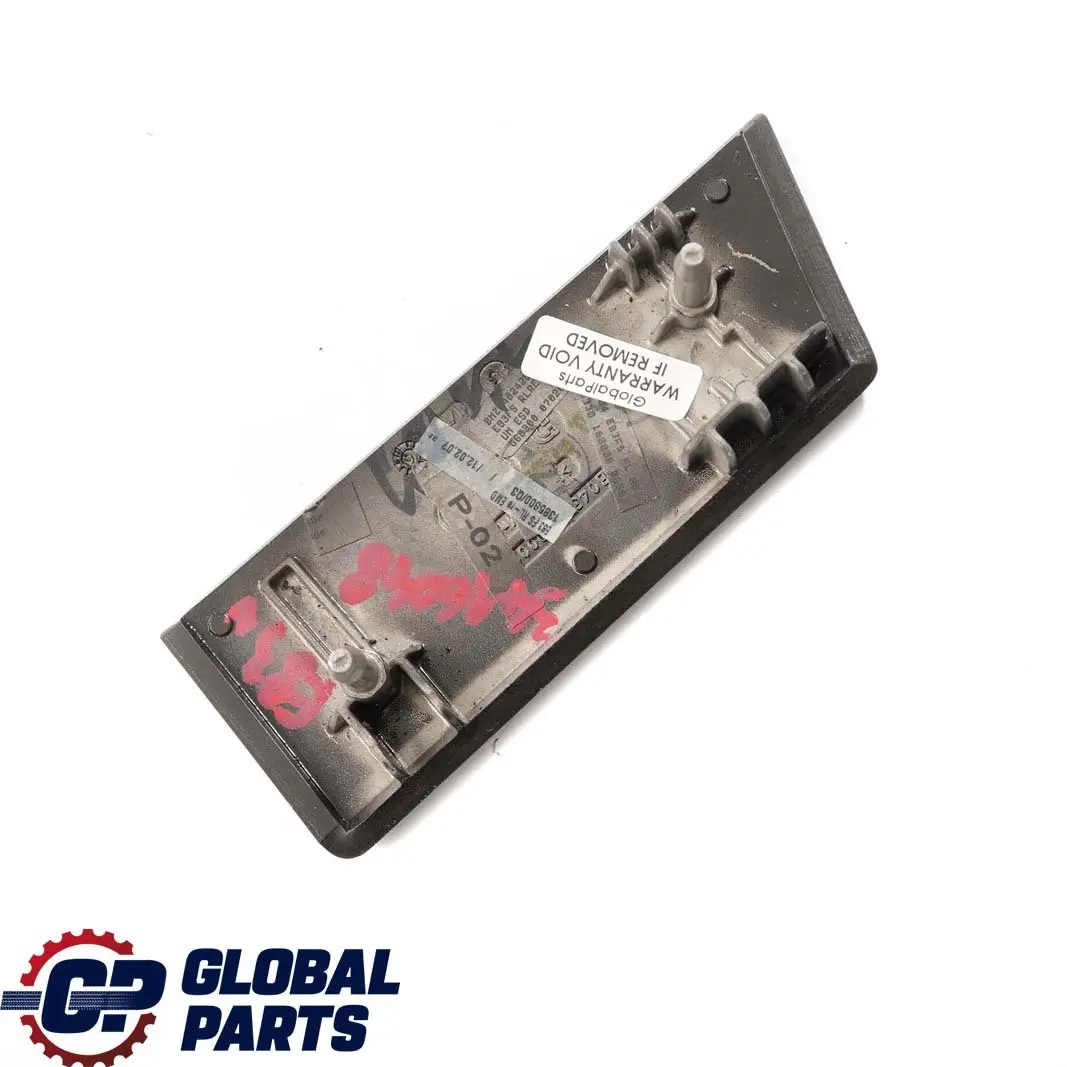 BMW X3 Series E83 LCI Cover Instrument Panel Right O/S Wood Light 3416048