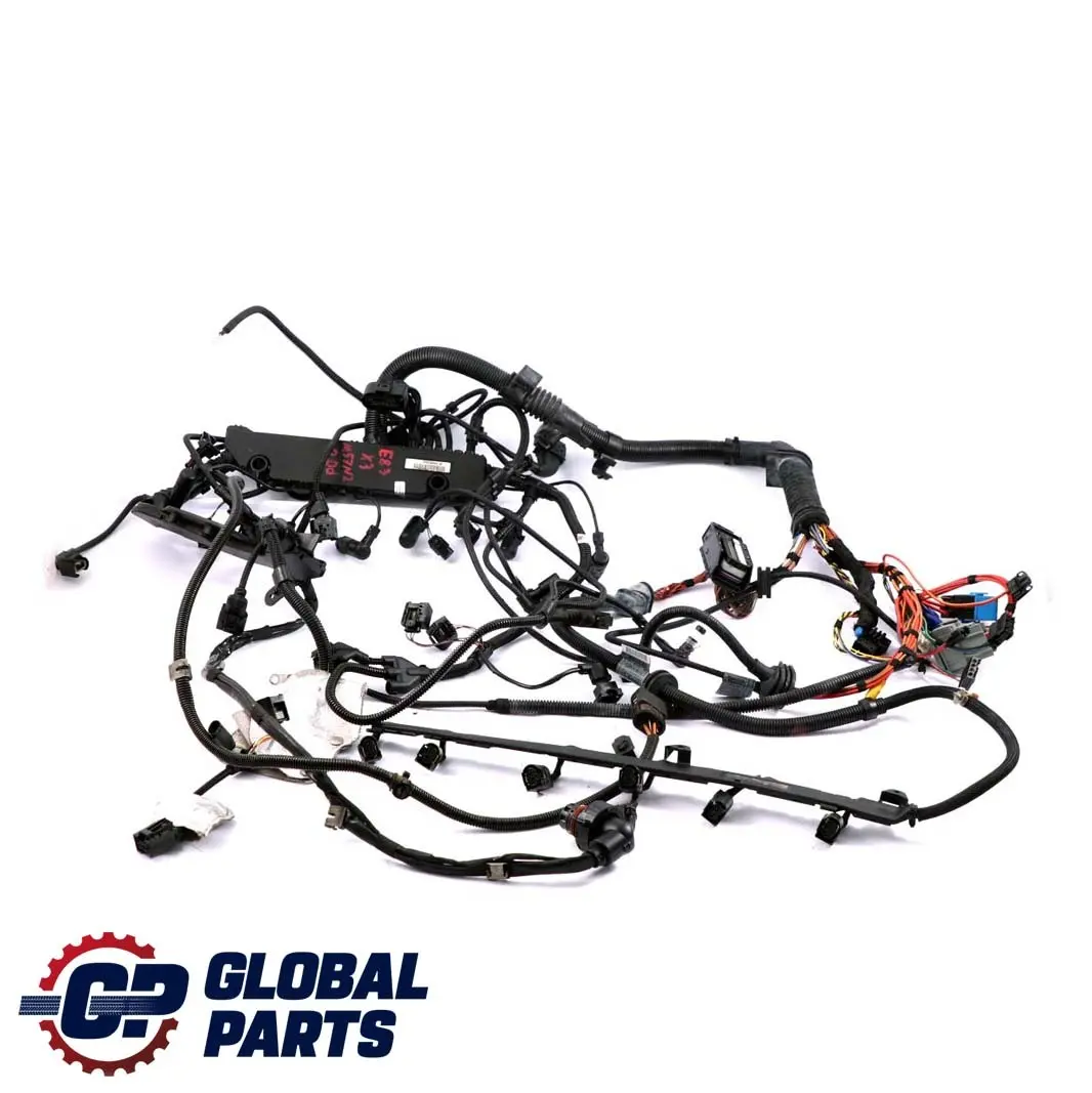 BMW X3 Series E83 3.0d M57N2 Wiring Harness Engine Module 3419278 3419282