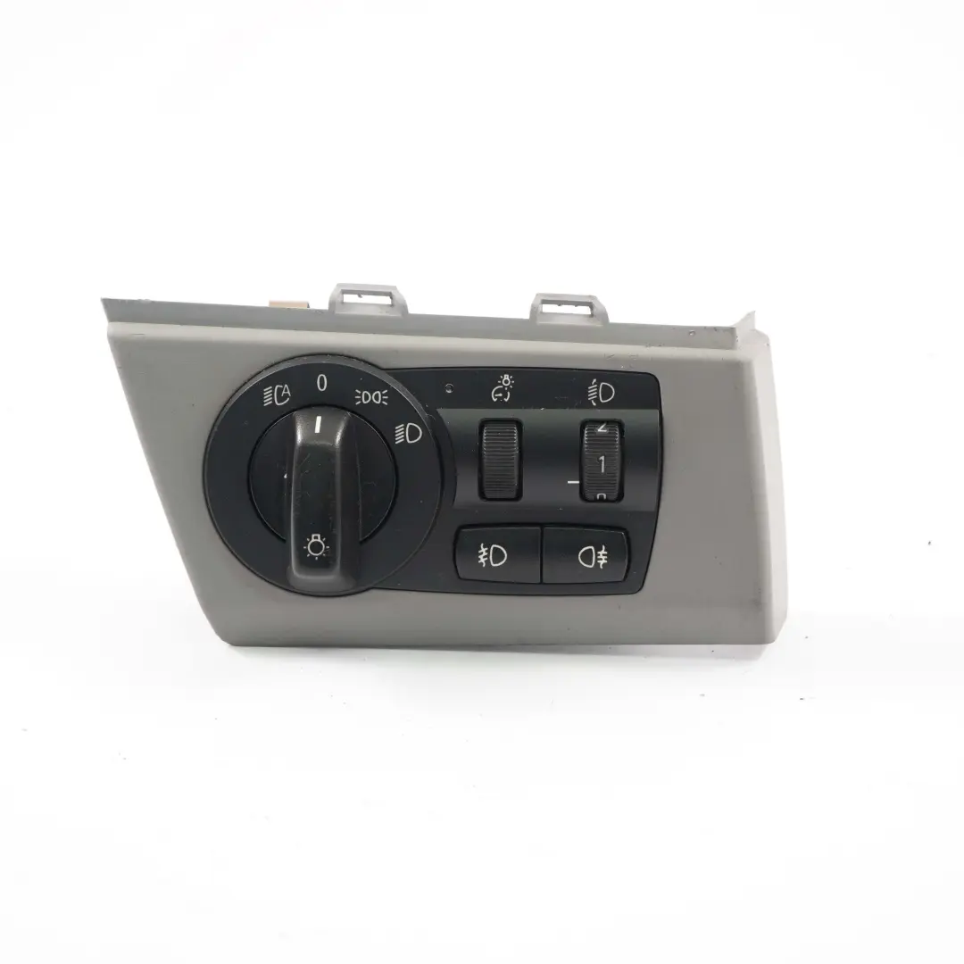 BMW X3 Series E83 LCI Light Headlight Control Element Switch Panel Grey 3420284