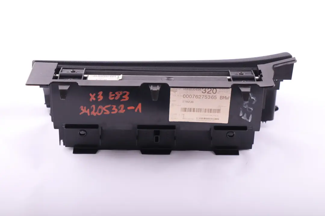 BMW X3 Series E83 LCI Glove Box Lid Storage Case Housing Black 3420532