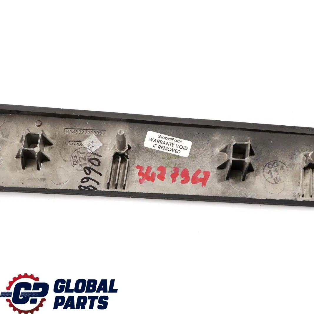 BMW X3 Series E83 LCI Cover Instrument Panel Left N/S Wood High Gloss 3427967