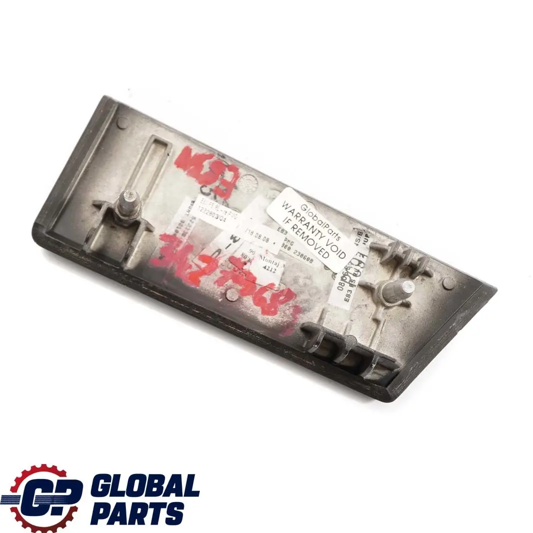BMW X3 Series E83 LCI Cover Instrument Panel Right O/S Wood High Gloss 3427968