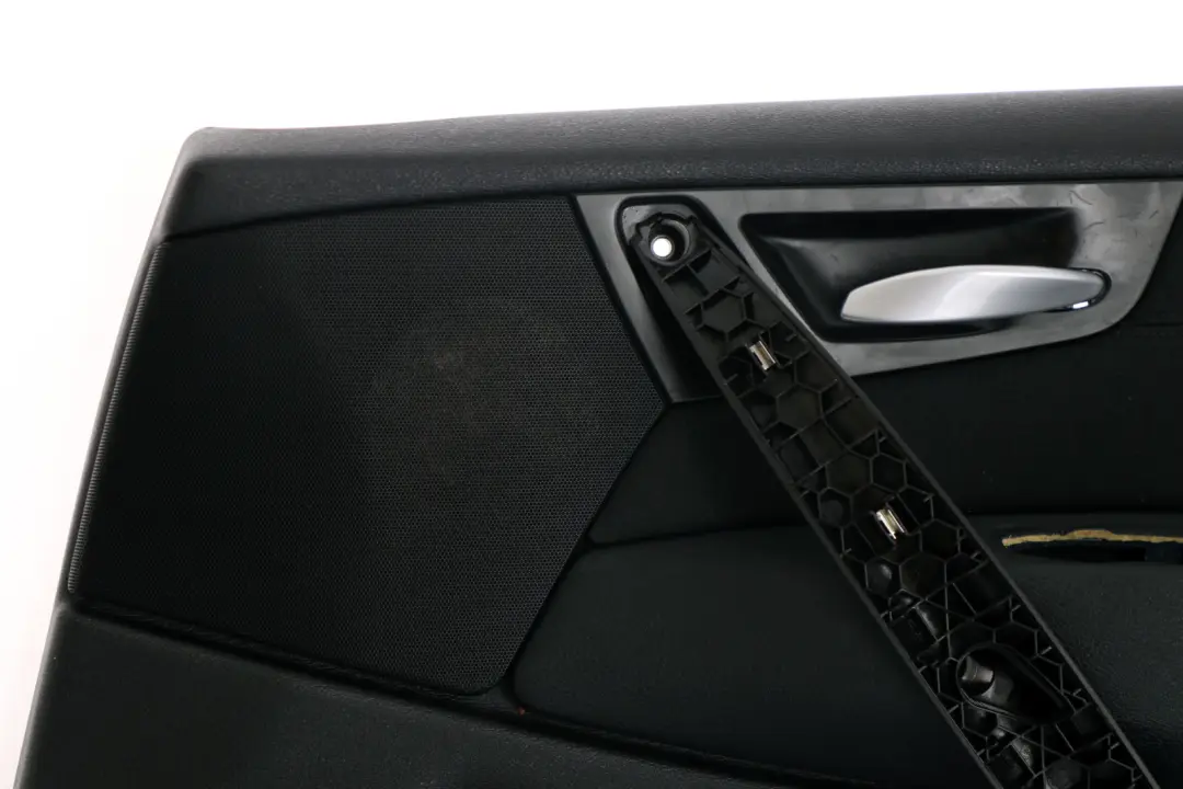 BMW X3 Series E83 LCI Front Right O/S Door Card Lining Trim Cloth Black