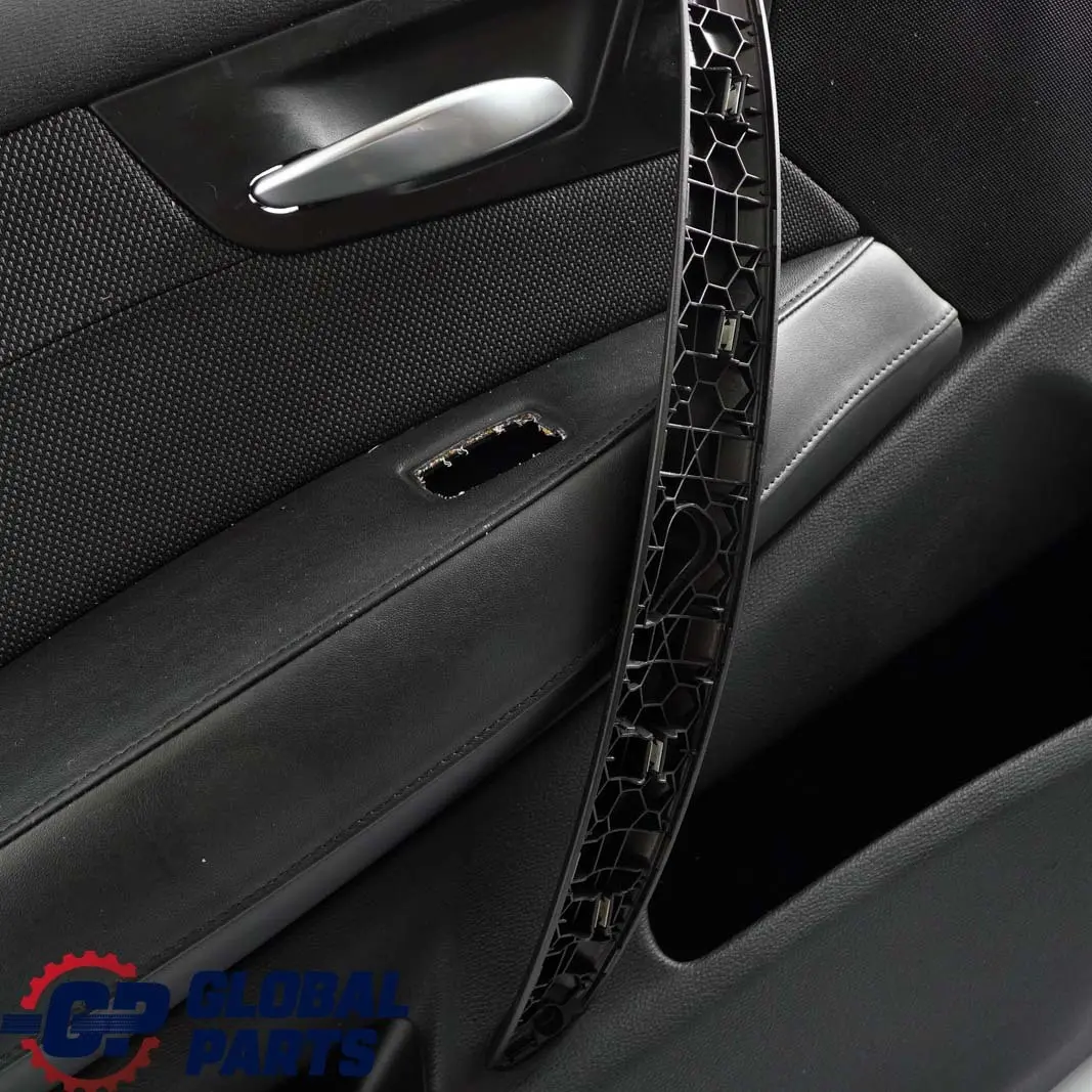 BMW X3 E83 LCI Front Left N/S Door Card Lining Cloth Leather Anthracite