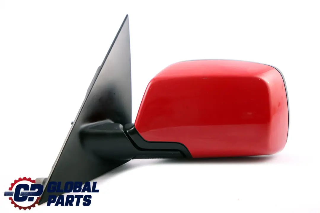 BMW X3 Series E83 Heated Left Door N/S Wing Mirror Karmesinrot Red