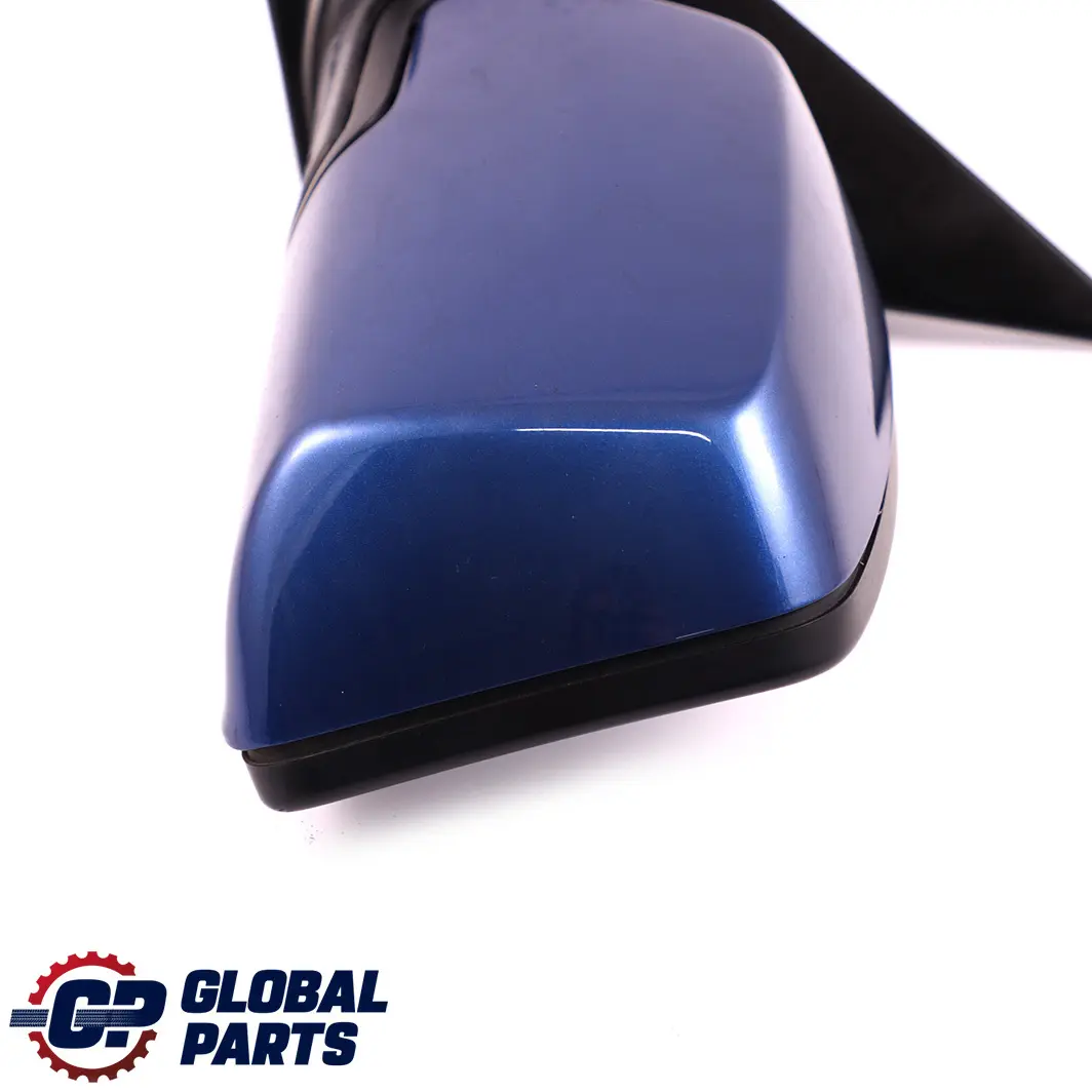 BMW X3 Series E83 Heated Left Door N/S Wing Mirror Montegoblau Montego Blue A51