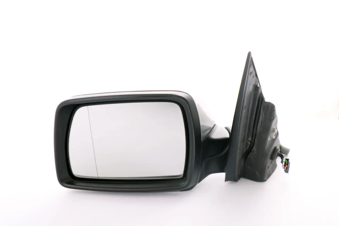 BMW X3 Series 1 E83 Heated Left Door N/S Wing Mirror Silbergrau Silver Grey A08