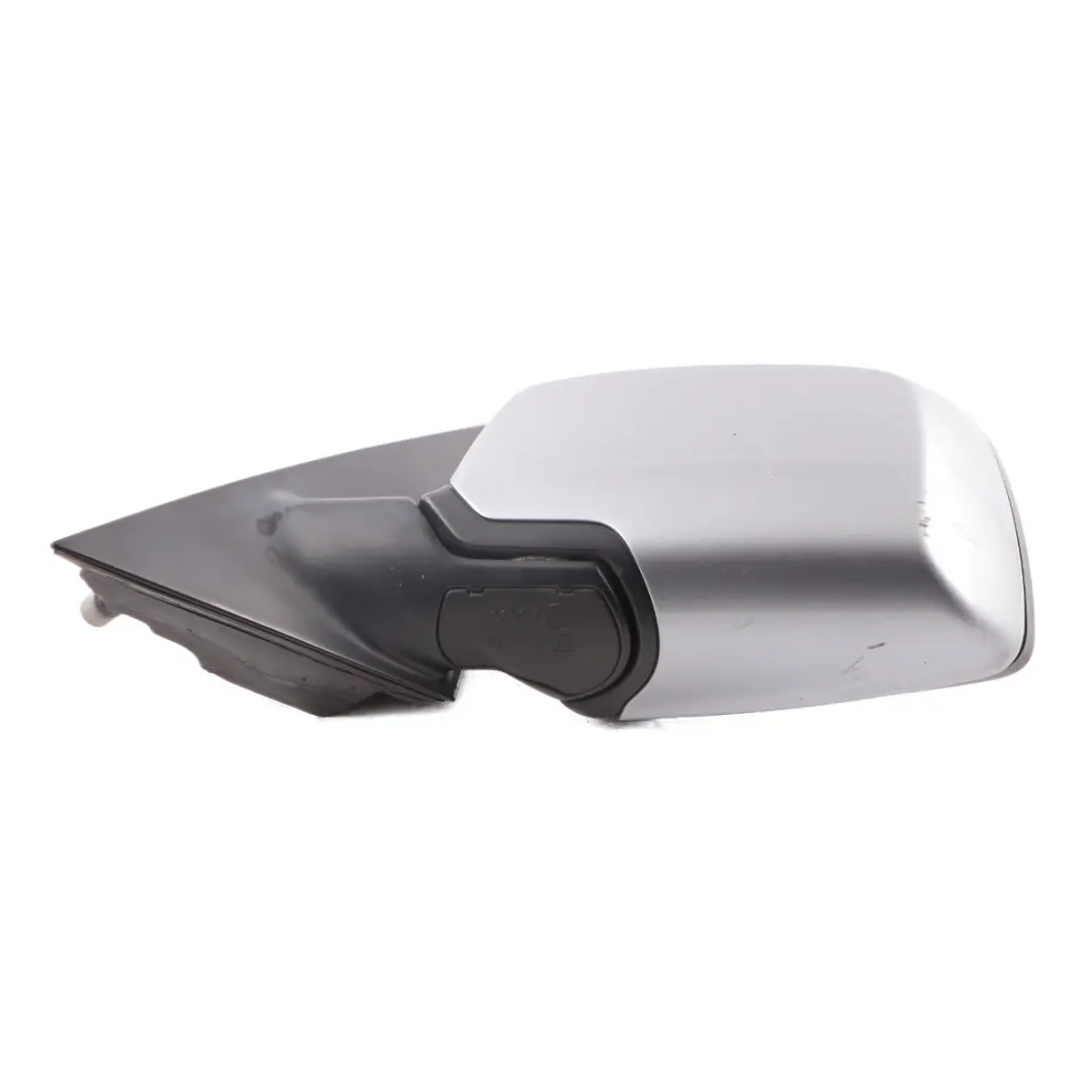 BMW X3 E83 Heated Left Door N/S Wing Mirror Silbergrau Silver Grey A08