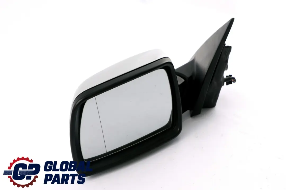 BMW X3 Series 2 E83 Heated Left Door Wing Mirror N/S Titansilber Silver 354