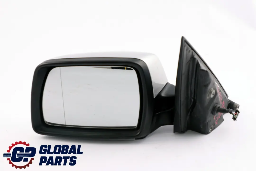 BMW X3 Series 2 E83 Heated Left Door Wing Mirror N/S Titansilber Silver 354