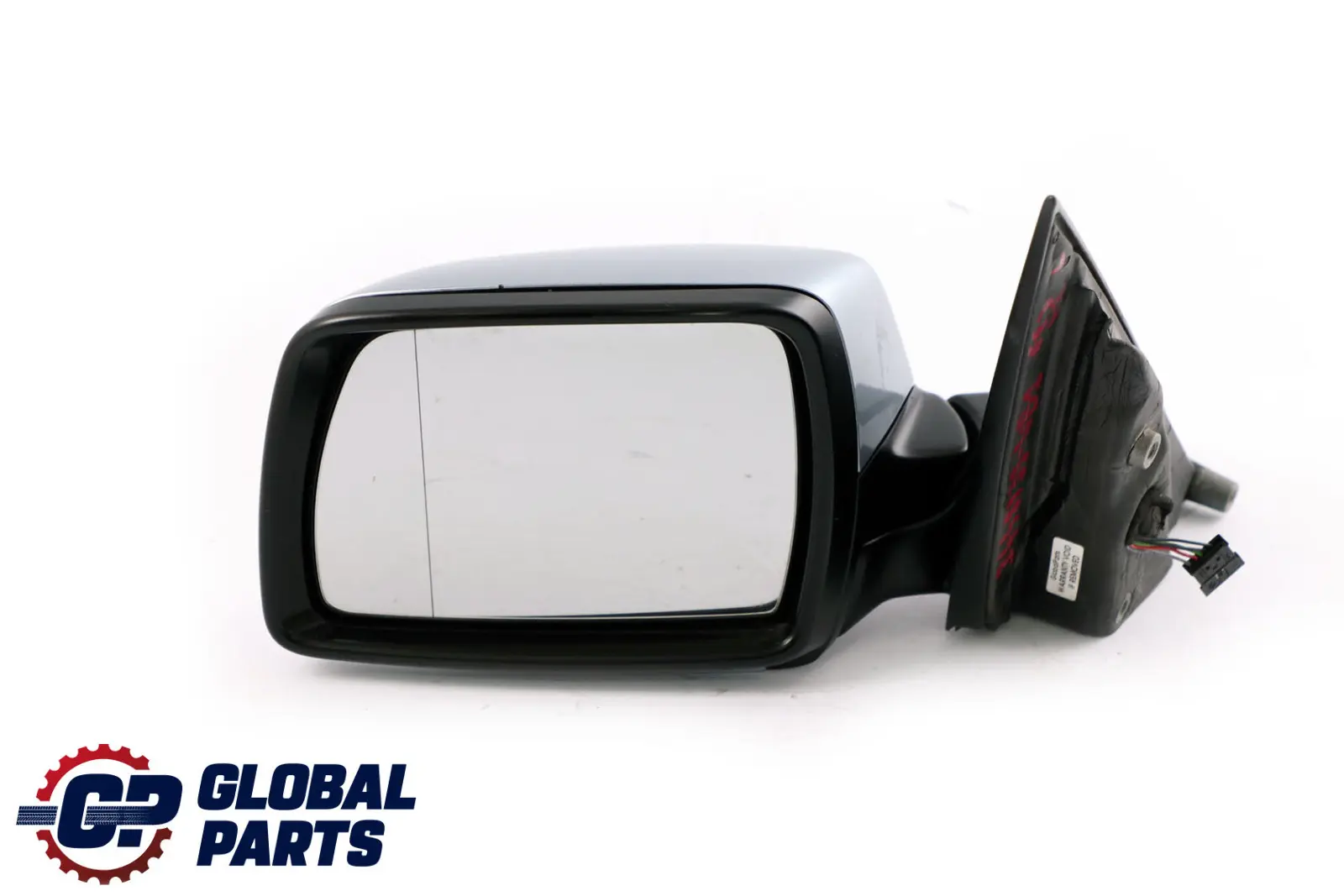 BMW X3 Series 1 E83 Heated Left Door Wing Mirror N/S Bluewater Metallic 896