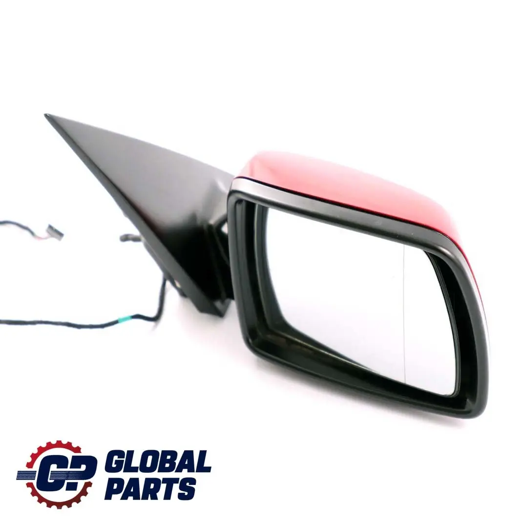 BMW X3 Series E83 Heated Right Door Wing Mirror O/S Door Karmesinrot Red A61