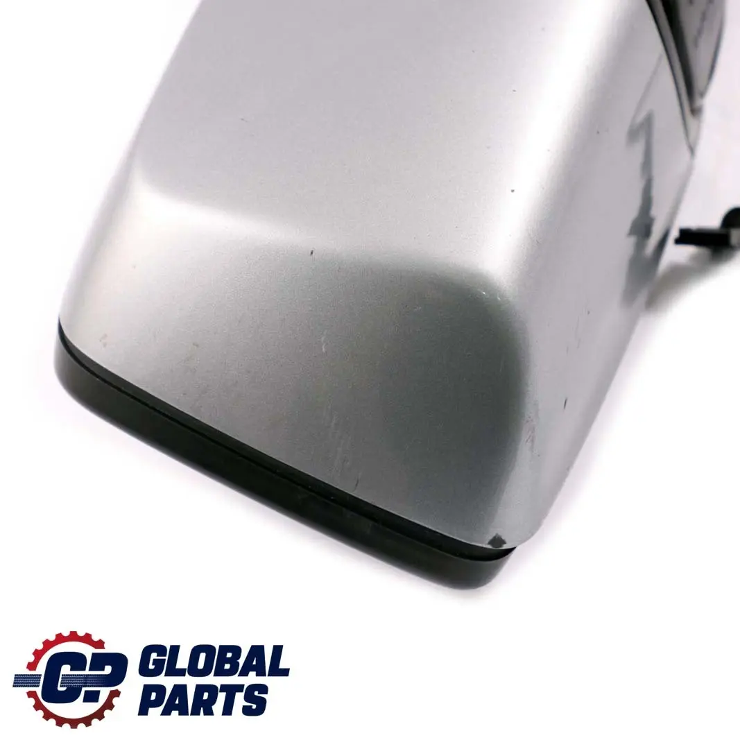 BMW X3 Series 1 E83 Heated Right Door Wing Mirror O/S Silbergrau Silver Grey