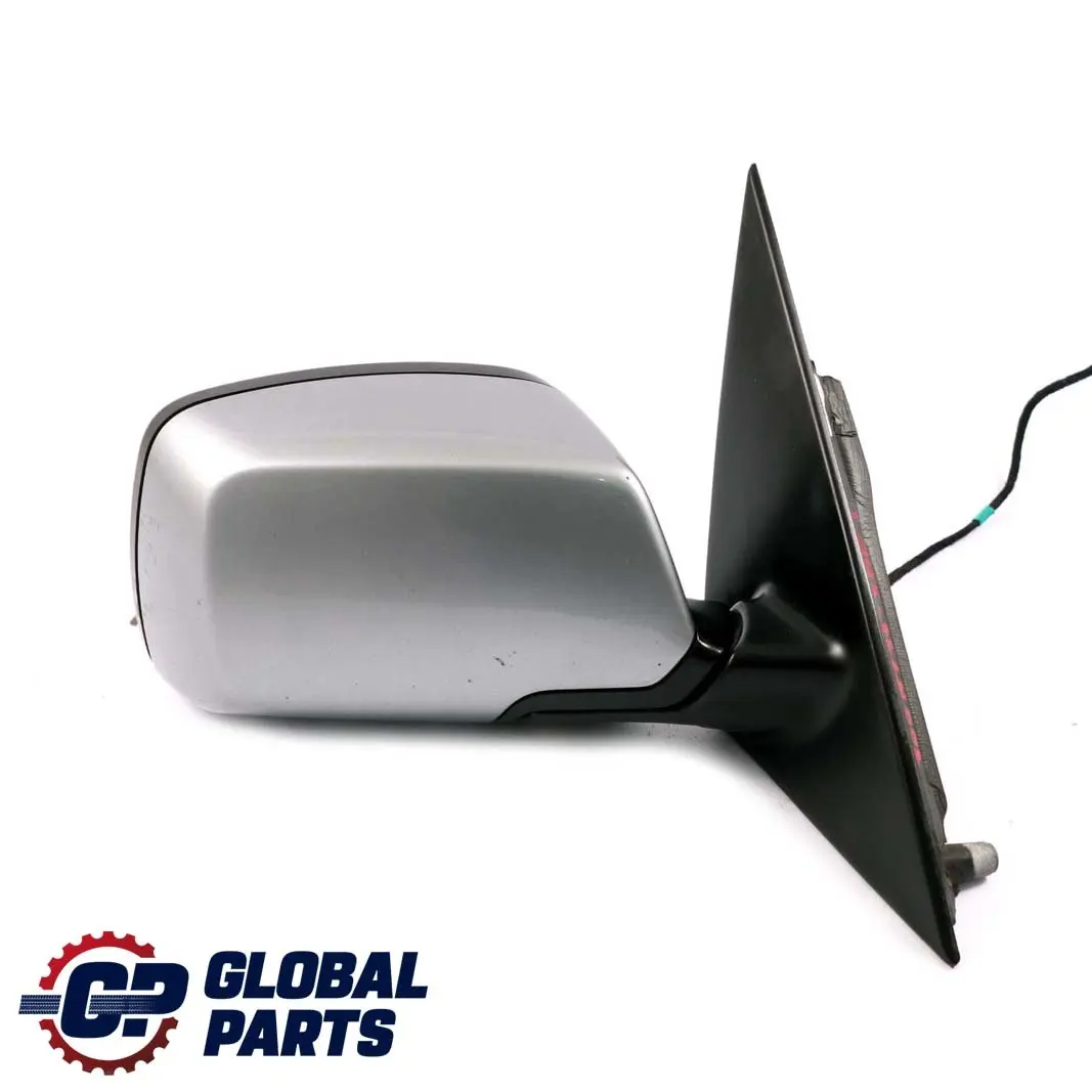 BMW X3 Series 1 E83 Heated Right Door Wing Mirror O/S Silbergrau Silver Grey