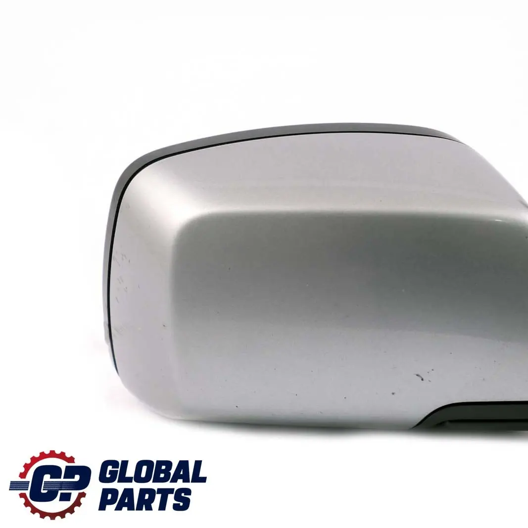 BMW X3 Series 1 E83 Heated Right Door Wing Mirror O/S Silbergrau Silver Grey