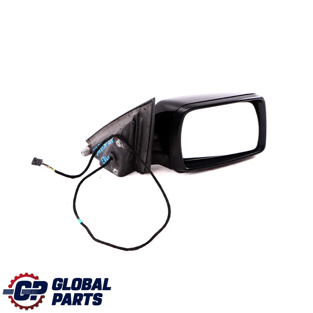 BMW X3 E83 1 Right O/S Door Wing Heated Outside Mirror Schwarz 2 Black 668