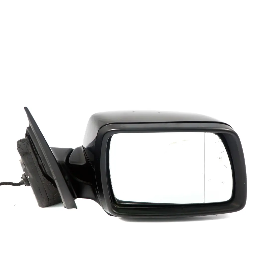 Door Wing Mirror BMW X3 E83 2 Right O/S Heated Outside Schwarz 2 Black 668