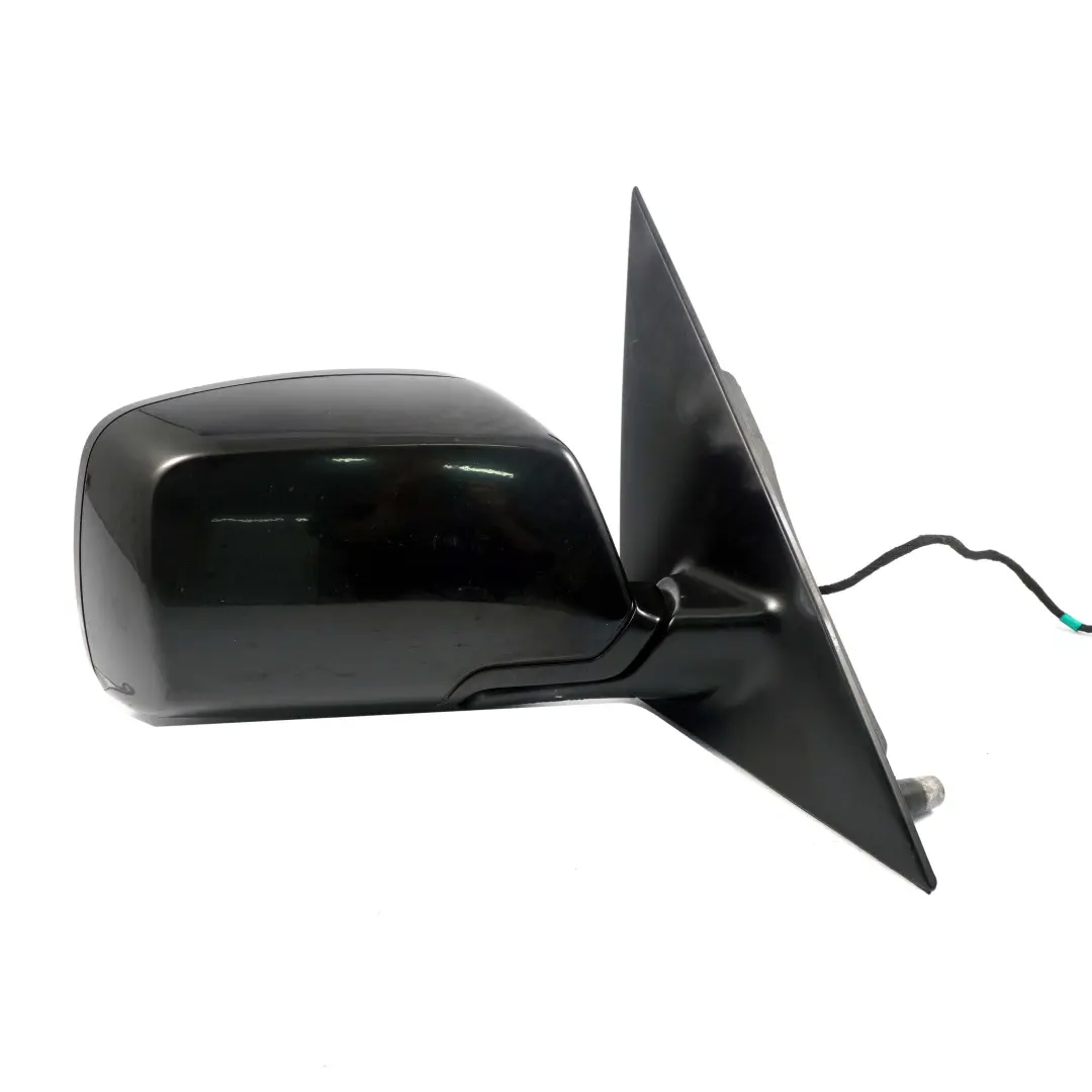 Door Wing Mirror BMW X3 E83 2 Right O/S Heated Outside Schwarz 2 Black 668