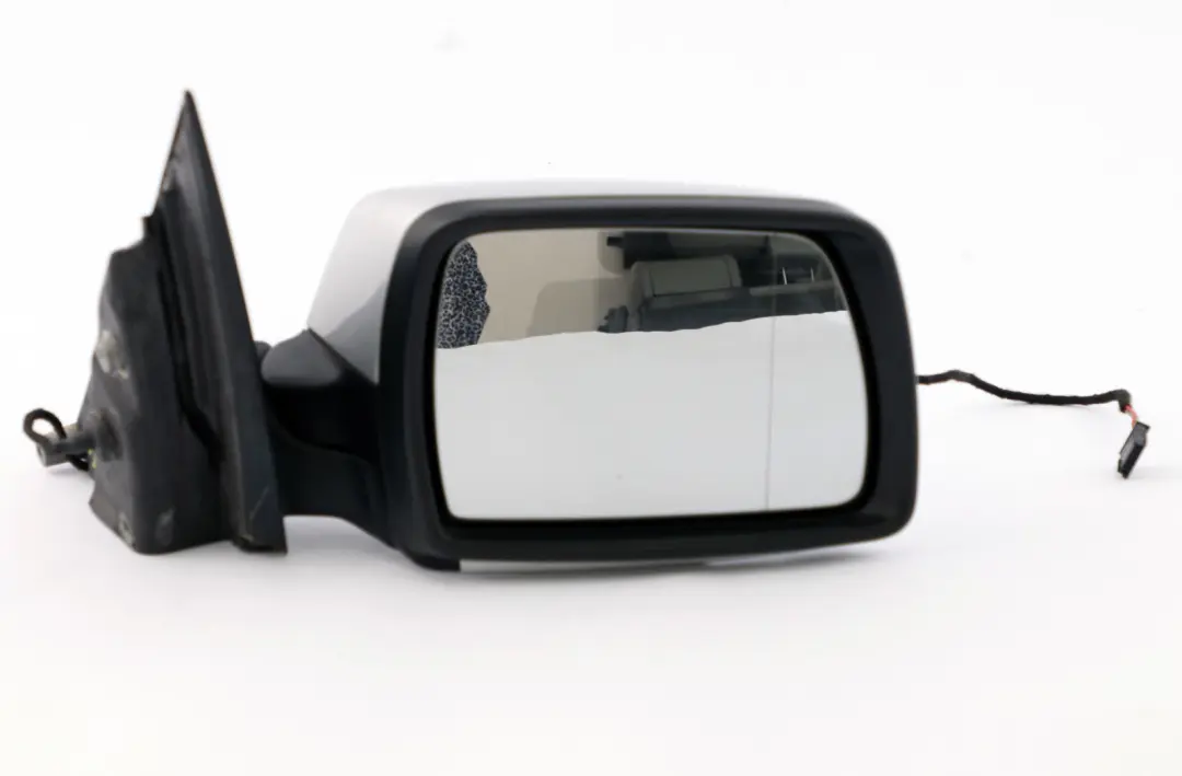 BMW X3 Series E83 Heated Right Door Wing Mirror O/S Titansilber Silver 354