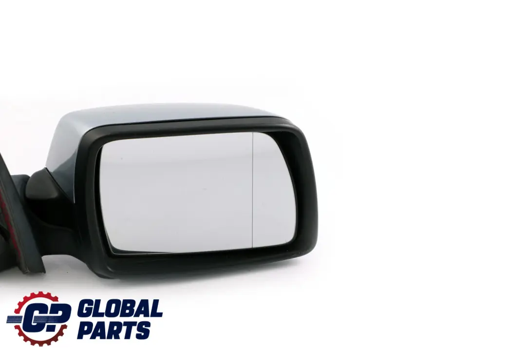 BMW X3 Series E83 Heated Right Door Wing Mirror O/S Bluewater Metallic 896