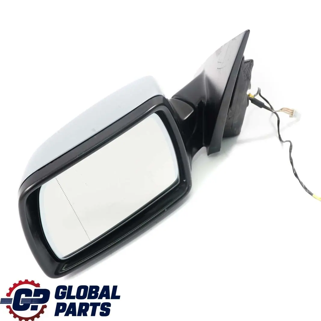 BMW X3 E83 Front Left Door Wing Mirror N/S Quarzblau Metallic Quartz Blue A18