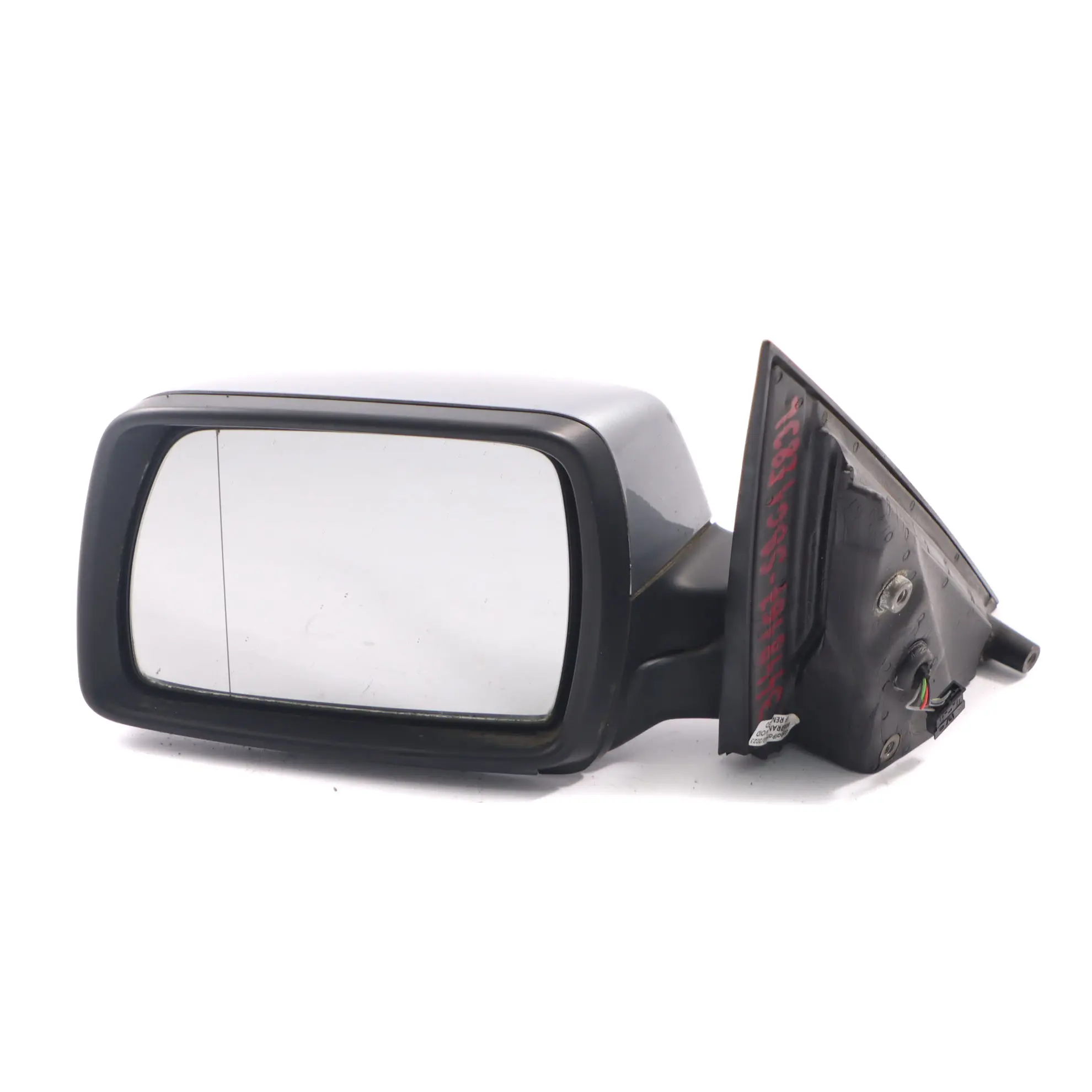 BMW X3 E83 Wing Mirror Front Door Left N/S Auto Dip Silver Grey Metallic A08