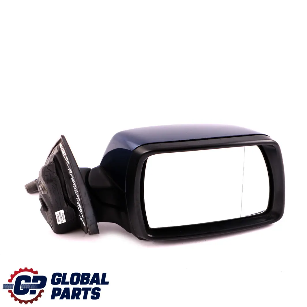 BMW X3 E83 Front Right Door Wing Mirror O/S Mysticblau Metallic Mystic Blue A07