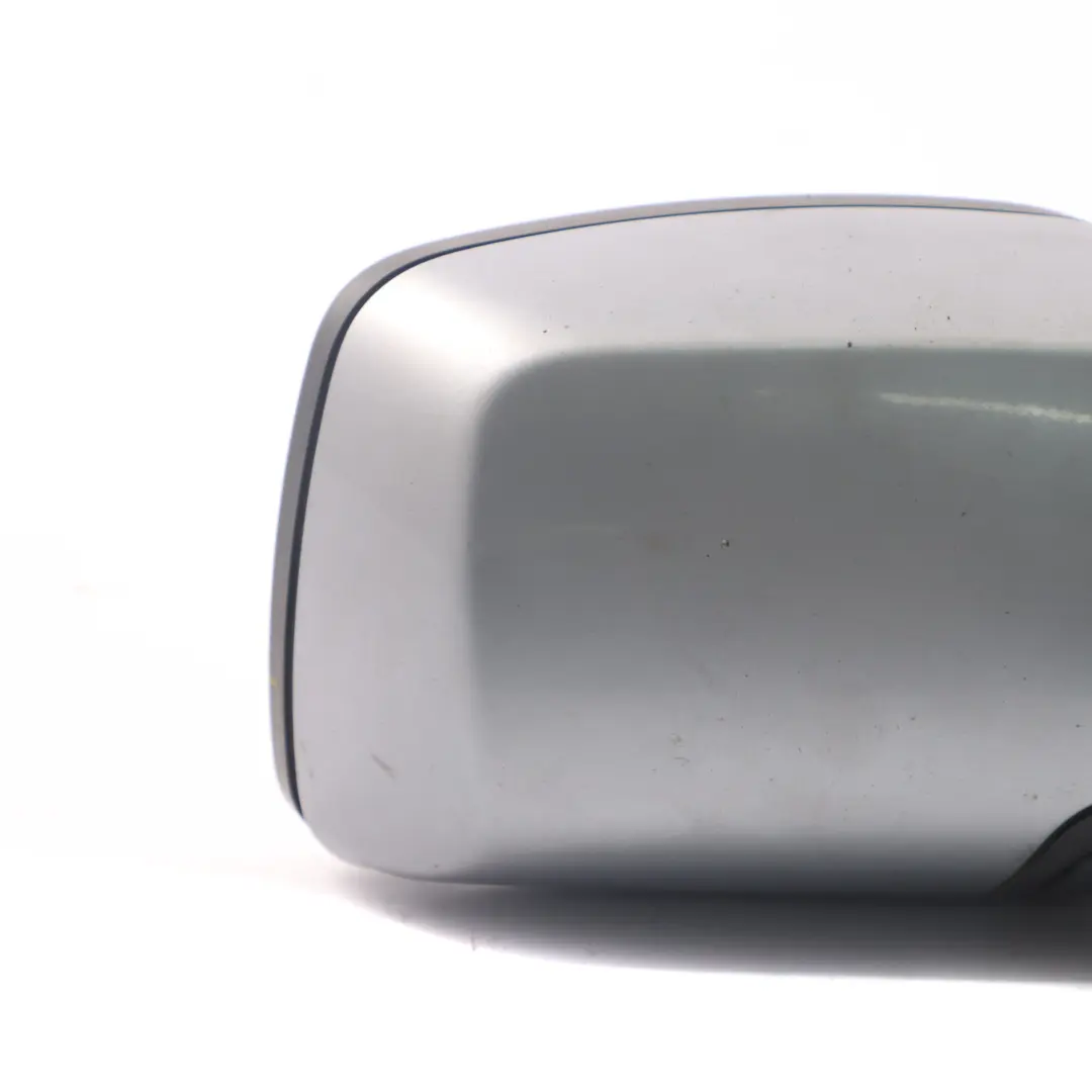 BMW X3 E83 Wing Mirror Front Door Right O/S Auto Dip Silbergrau Silver Grey A08