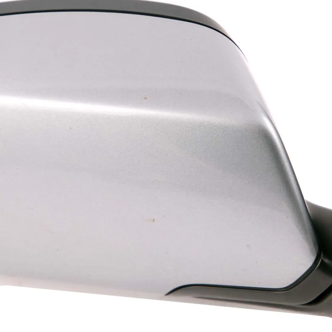 BMW X3 E83 Front Right Door Wing Mirror O/S Silbergrau Metallic Silver Grey A08