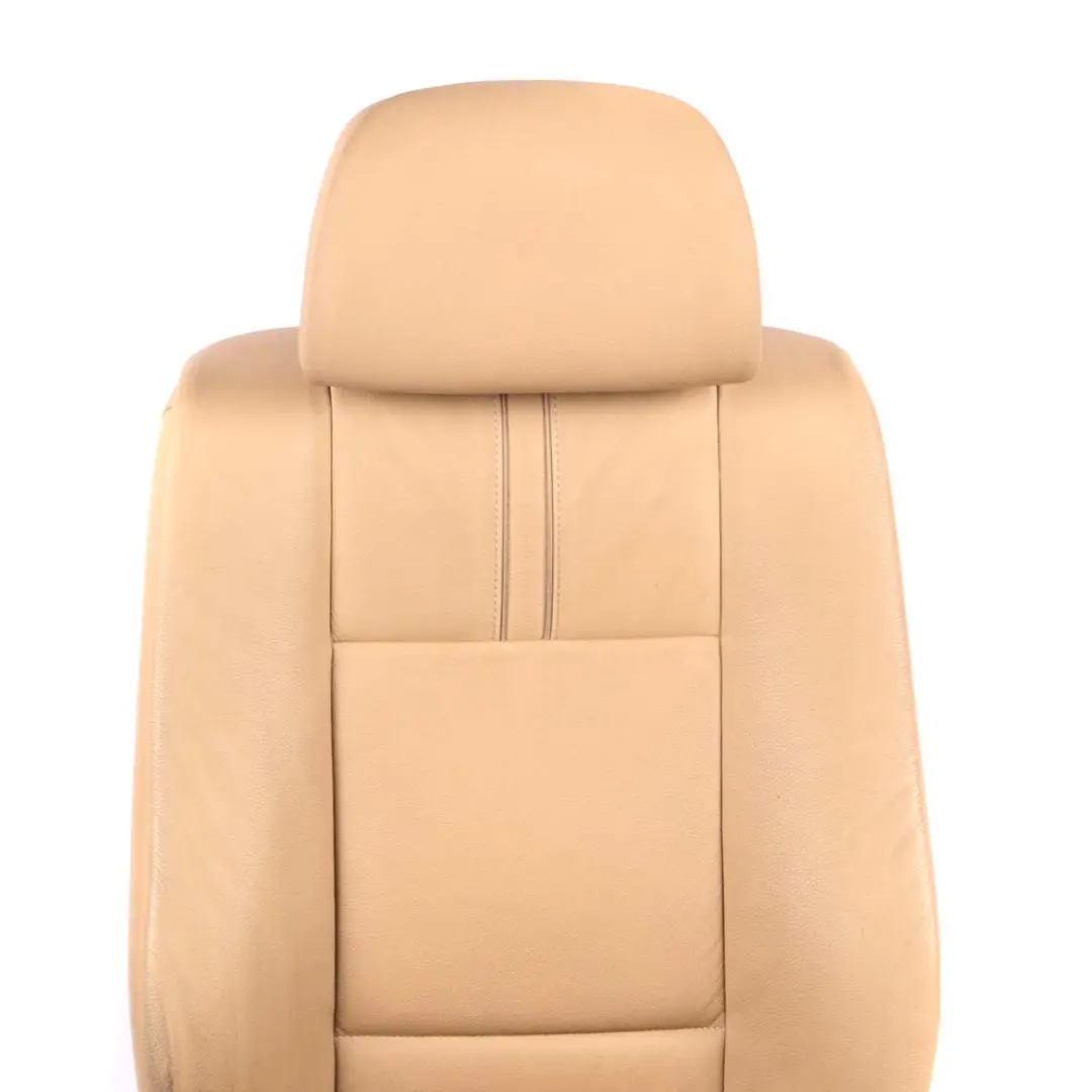 Front Seat BMW E83 LCI Memory Lumbar Right O/S Driver Leather Nevada Sand Beige