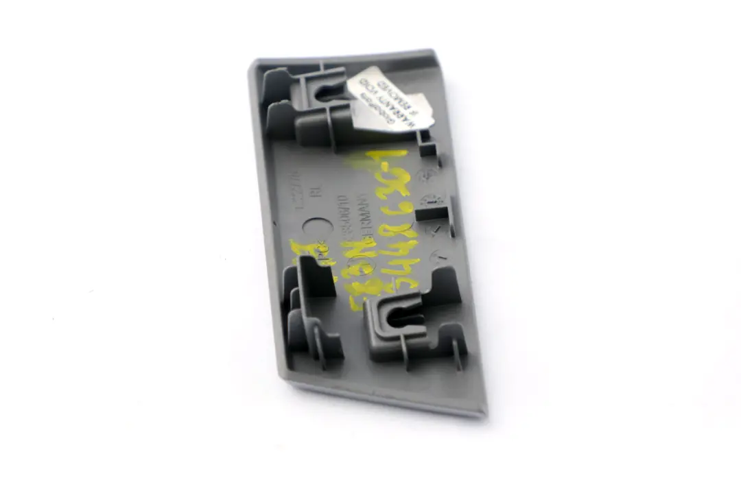 Decor Cover Instrument Panel Right O/S Titanium Light BMW X3 Series 1 E83 LCI - SKU rhd-3448636-1 - Part number 3448636