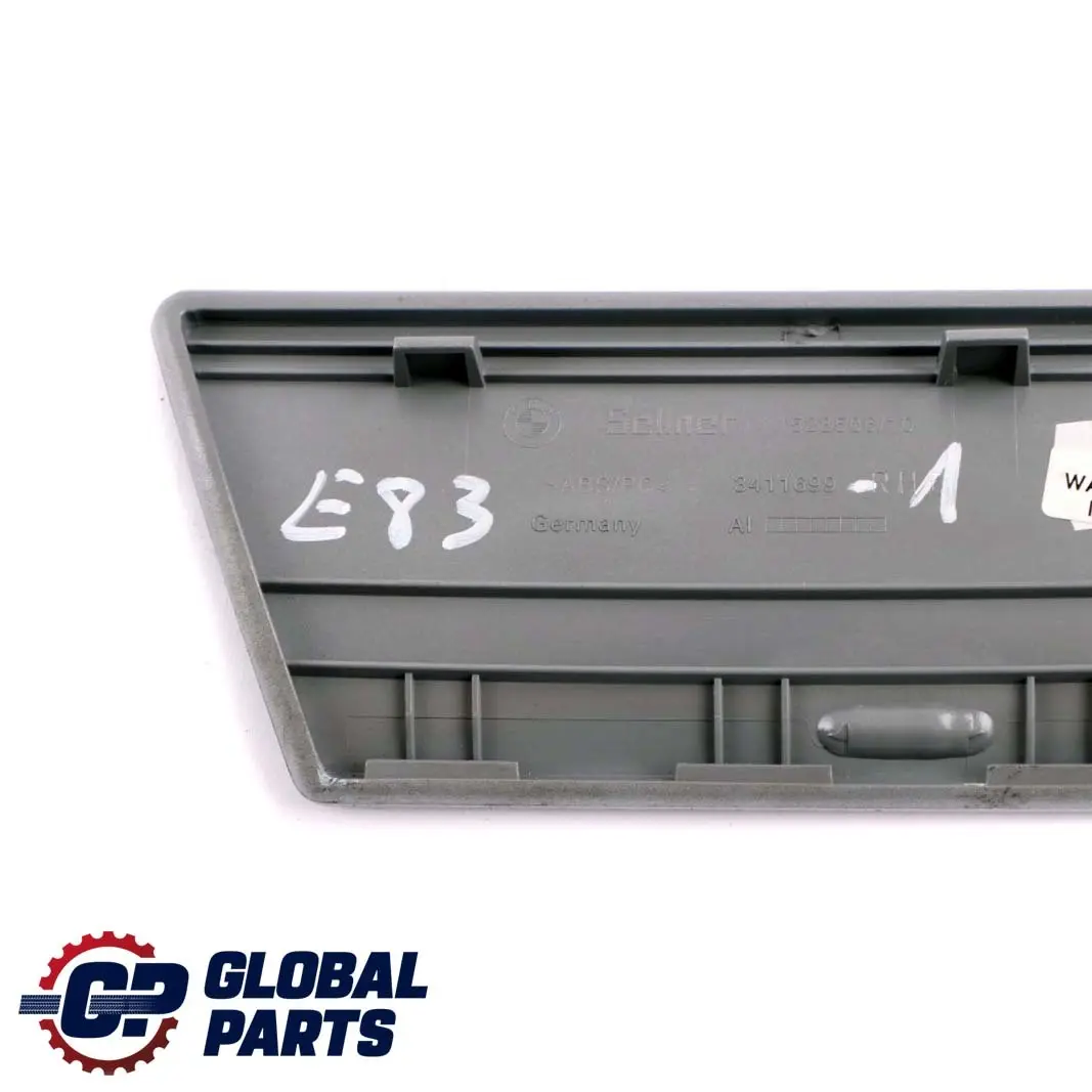 BMW X3 Series E83 LCI Centre Console Trim Ashtray Cover Titan 92 3411699