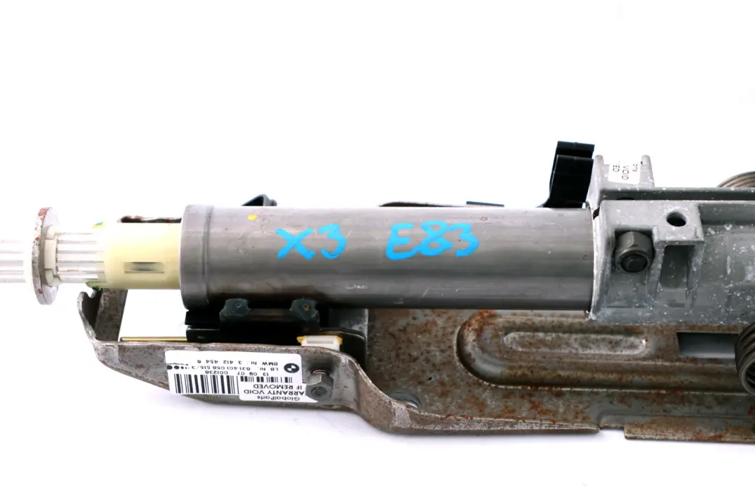 BMW X3 Series E83 Manually Adjusted Steering Column 3412454
